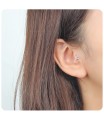 Plain Heart Tragus Cuff TRP-1801